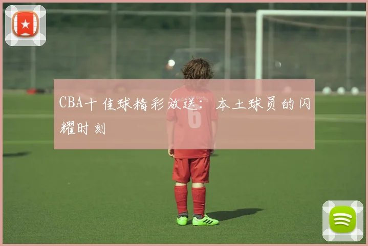 CBA十佳球精彩放送：本土球员的闪耀时刻